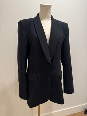 ZARA Black Single Breast/One Button Blazer